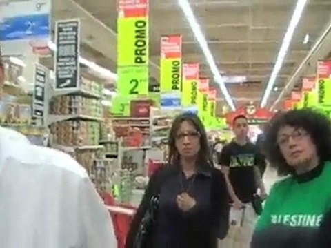 BDS contre Israël : à AUCHAN, AVIGNON