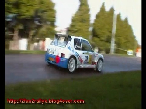 Rallye des marais 2010 SALLES/FRANCO 1er passage.