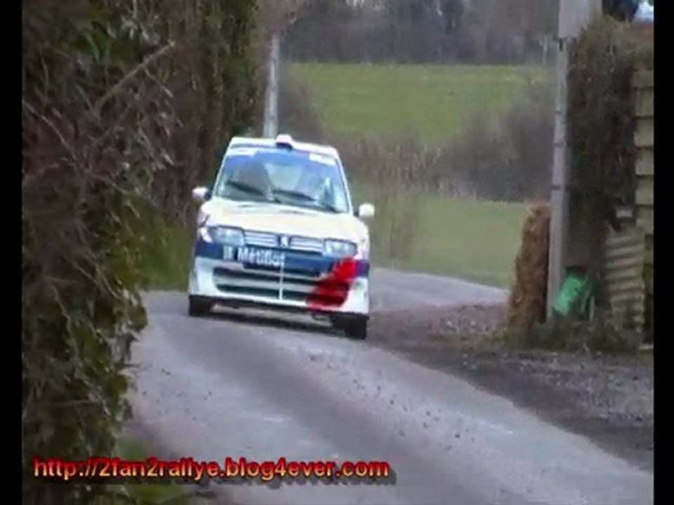 Rallye des marais 2010 SALLES/FRANCO 2eme  passage.
