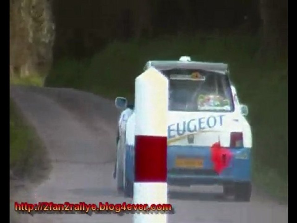 Rallye des marais 2010 SALLES/FRANCO 3eme passage