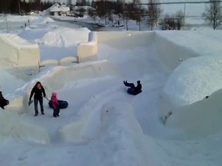 Luge Fab Seb Snowcastle Kemi