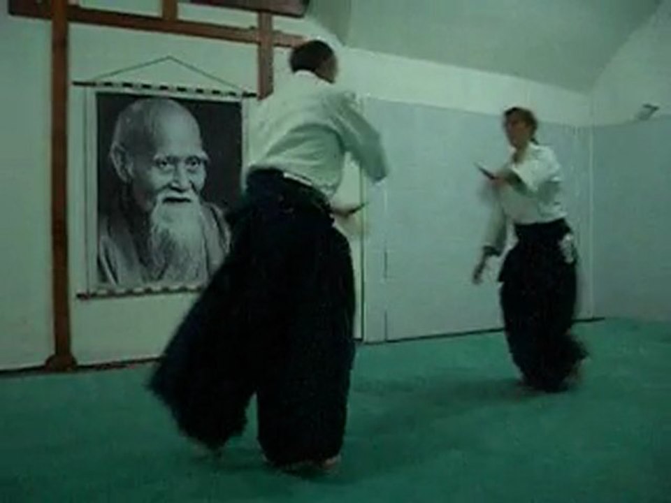 Katate dori - Shiho nage omote 2ème forme