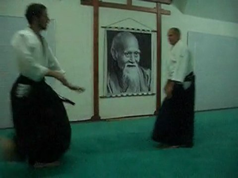 Katate dori - Irimi nage omote 4ème forme