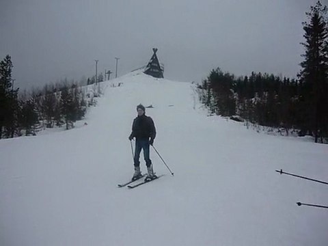 Chute Seb et Fab Ski Rovaniemi