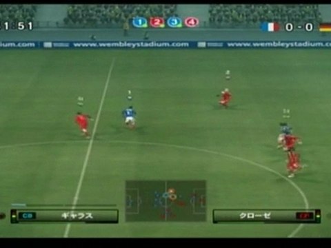 PES2010 2戦目2010年4月7日　フランスｖｓドイツ