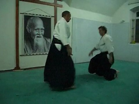 Chudan tsuki - Ikkyo ura 3ème forme