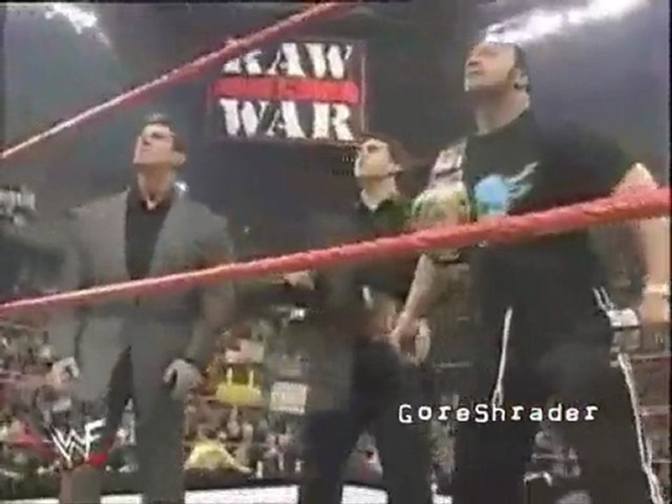 "Stone Cold" Steve Austin beer truck on Raw - 1999
