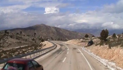 Antalya Isparta Arası Yol Güzergahı - The route of the road