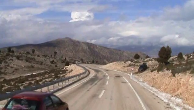 Antalya Isparta Arası Yol Güzergahı - The route of the road