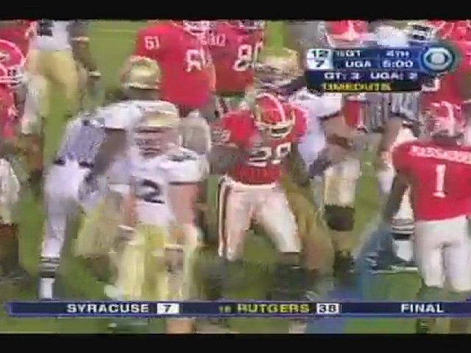 Georgia v GT 2006 - Final Drive with Munson!