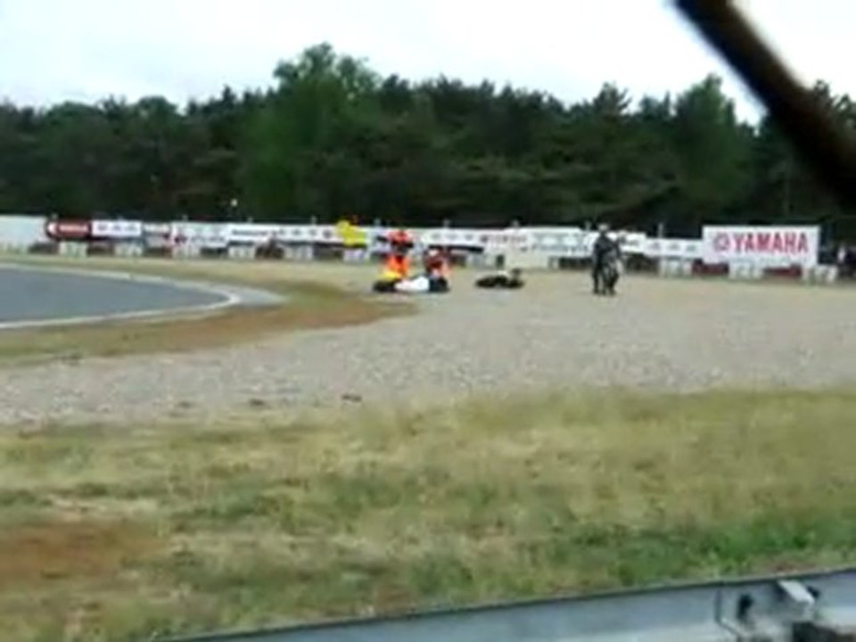 Tor Poznań„ . 18.05.2008. Wypadek na Sławiniaku