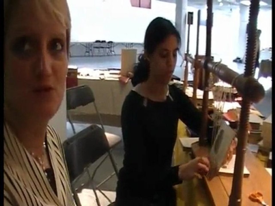 salon du livre de cergy pontoise Atelier reliure