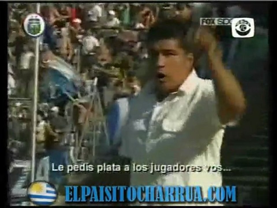 DISCUSION EN LA CANCHA