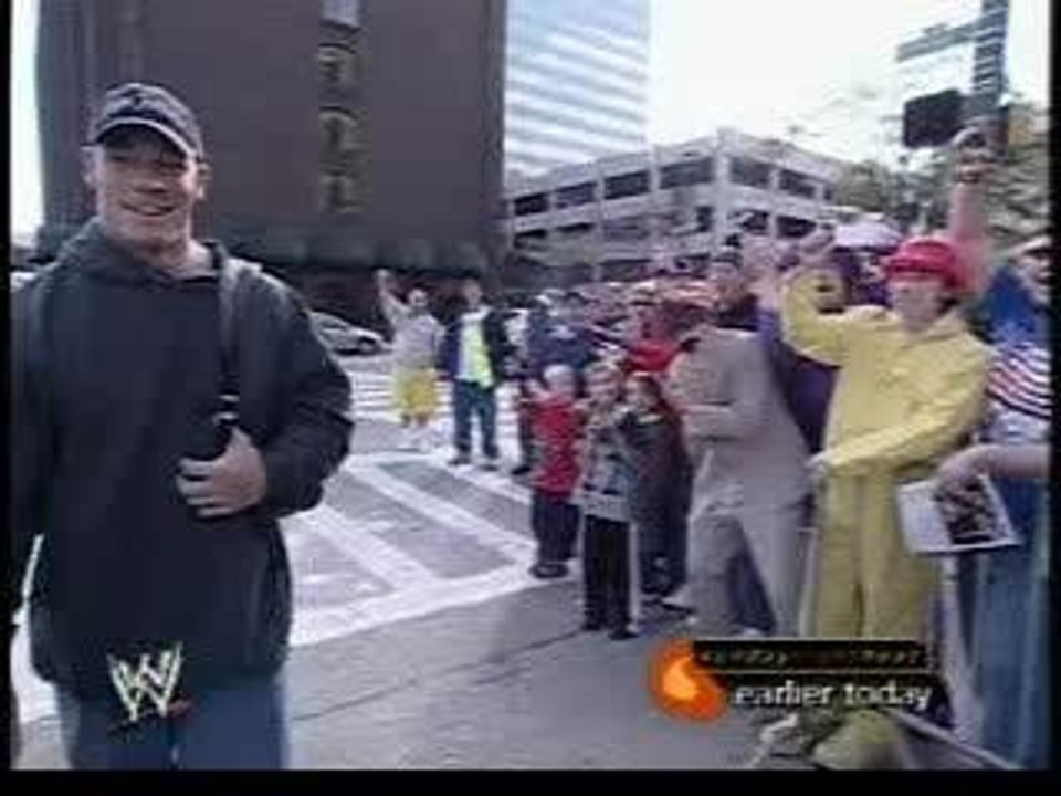 WWE Rap Battle John Cena Battles A Fan - Vidéo Dailymotion