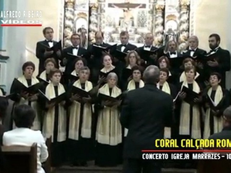 CORAL CALÇADA ROMANA-CONCERTO IGREJA MARRAZES LEIRIA 1