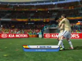 FIFA World Cup: South Africa - Italy vs. Spain Gameplay