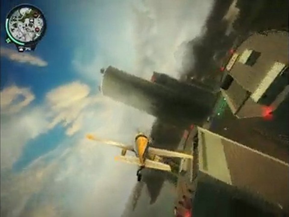Just cause 2 - Cascades en avion dans la ville