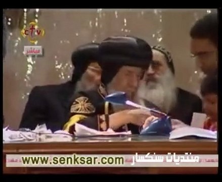 Réunion du Pape Shenouda III-07.04.2010:La Résurection