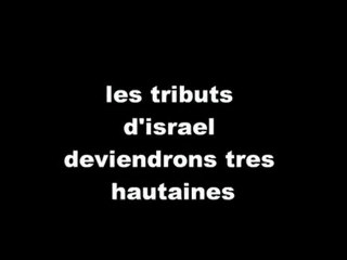 les tribus d'israel deviendront tres hautaines