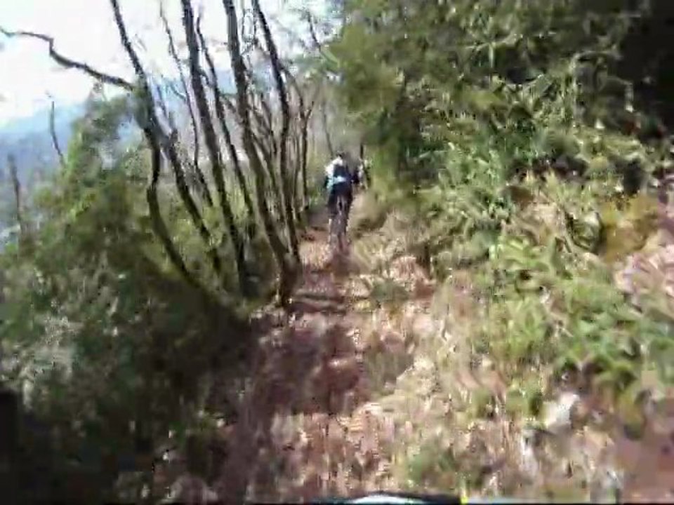 Grosse chute à la Manettaz