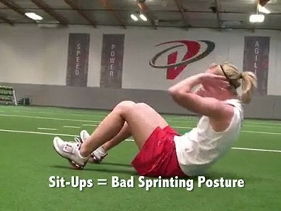 Sit-ups will not make you run faster