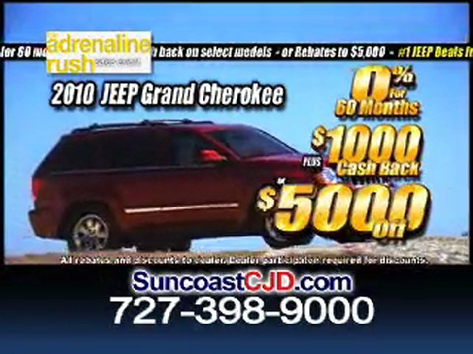 Jeep Adrenaline Rush Sales Event- Suncoast CJD Seminole