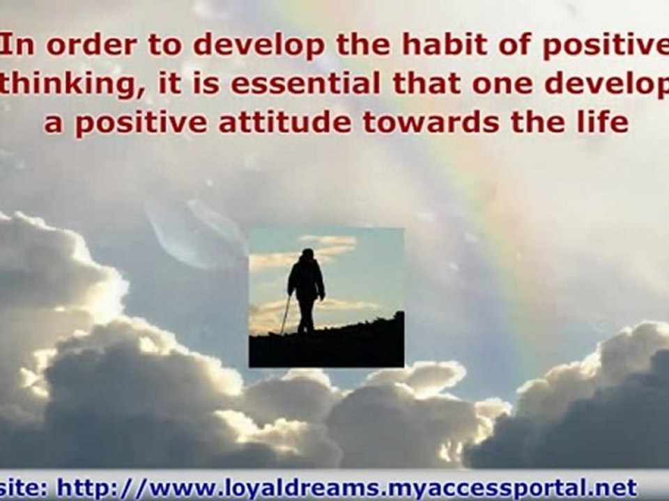 Positive Thinking : Implementing In Your Life