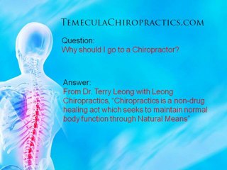 Why Should I go to a Chiropractor