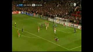 CL ManU - Bayern 3:2 Tor Robben, 75 min [07/04/2010]