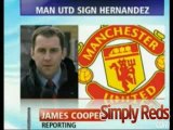 Manchester United sign Mexican striker Javier Hernandez