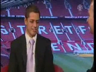 Chicharito Hernandez al manchester