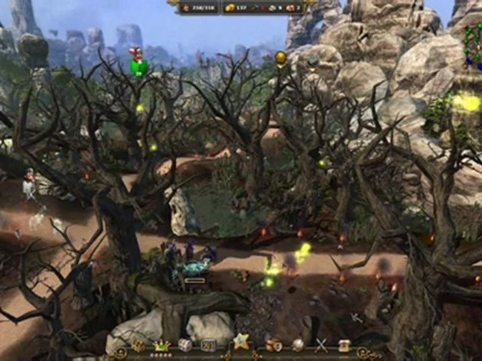 Siedler 7 Ingameszene Kampf um den Nebelsumpf