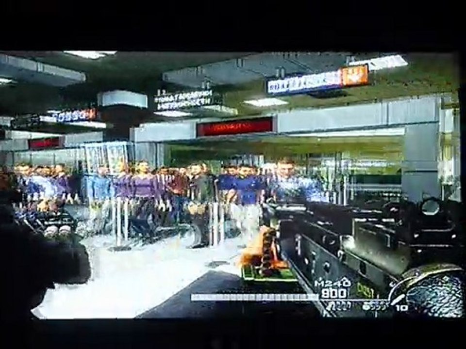 call of duty:modern warfare partie(video test 1)