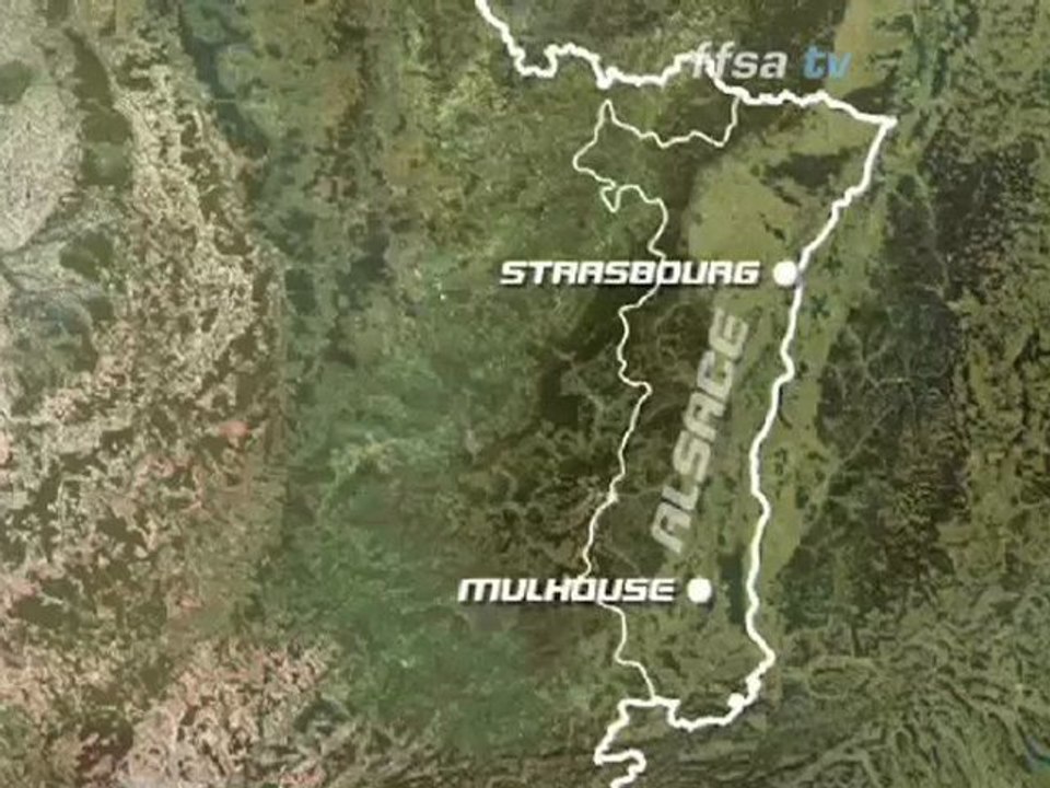 Rallye de France - Le parcours en 3D