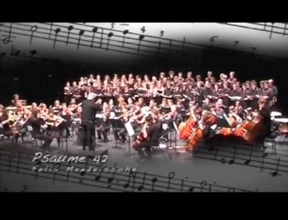 "Psaume 42" de Felix Mendelssohn [UPV M3 & CRR Mtp] Part.I