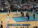 Darren Collison drives the baseline and finishes with a beau