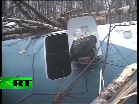 Lech Kaczyński nie żyje [*]: Rozbita maszyna