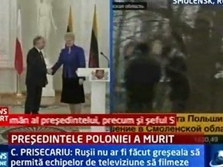 Airplane Crash Kills Polish President - A3TV-10.04.2010