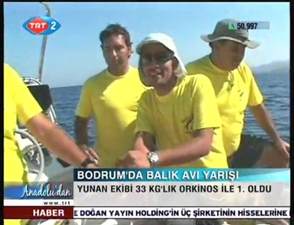 TRT 2 Bodrum Uluslararası Balık Avı Turnuvası