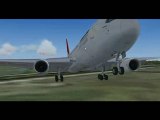 FS2004 EHAM (Amsterdam) Landing