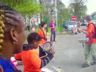 Batucada avec les Robinsons au Carnaval