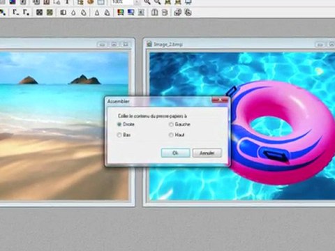 Comment faire un fondu entre 2 images avec Photofiltre ?