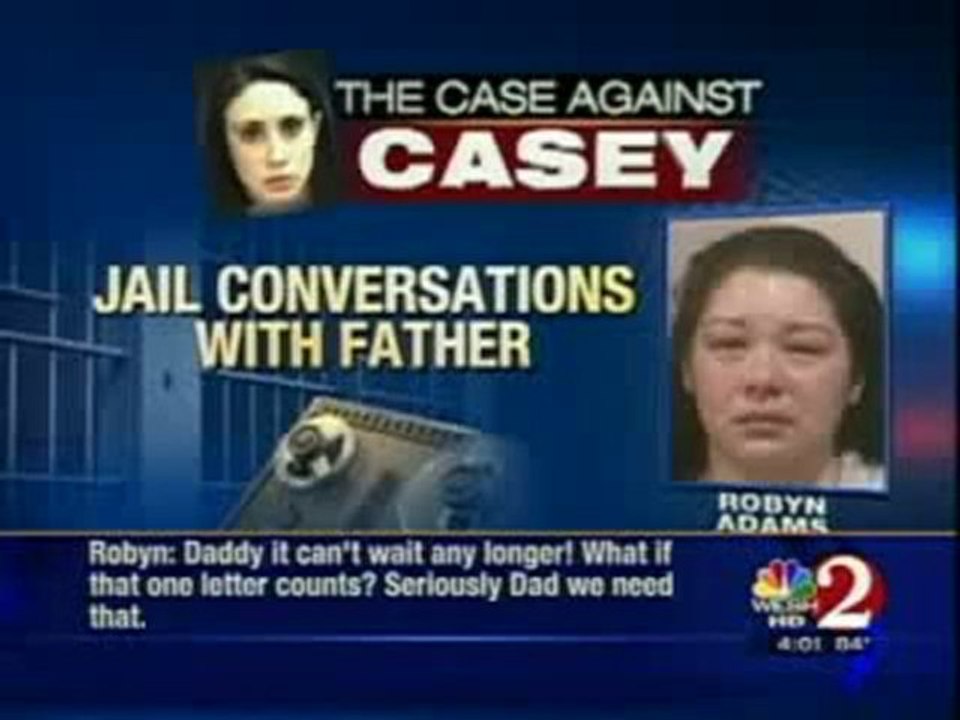 Casey Anthony: Is Robyn Adams a Jailhouse Snitch - 4PM