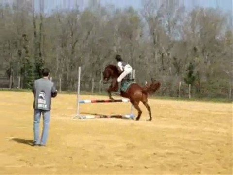 Séance de saut d'obstacles & balade 10.04.10