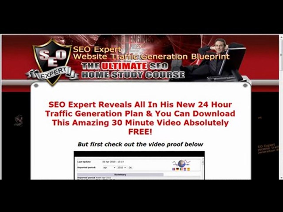 FREE SEO 24 hour traffic generation video tutorial