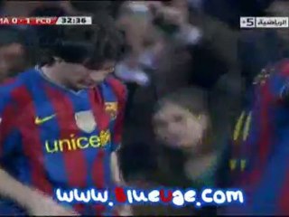 هدف ميسي الاول لبرشلونه في ريال مدريد Real madrid . ...