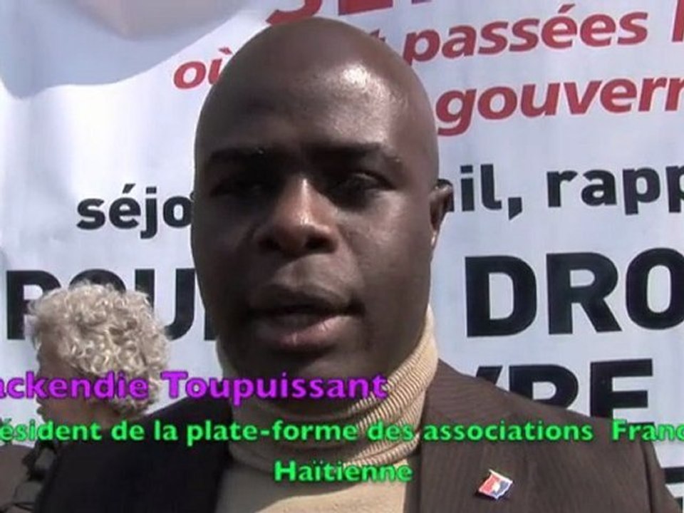 HAITI  3 MOIS APRES (Paris)