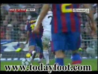 REAL MADRID 0-2 FC BARCELONE PEDRO