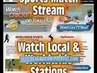Stream Live Cricket Matches Online 🏏 | Watch Cricket Streaming Now
