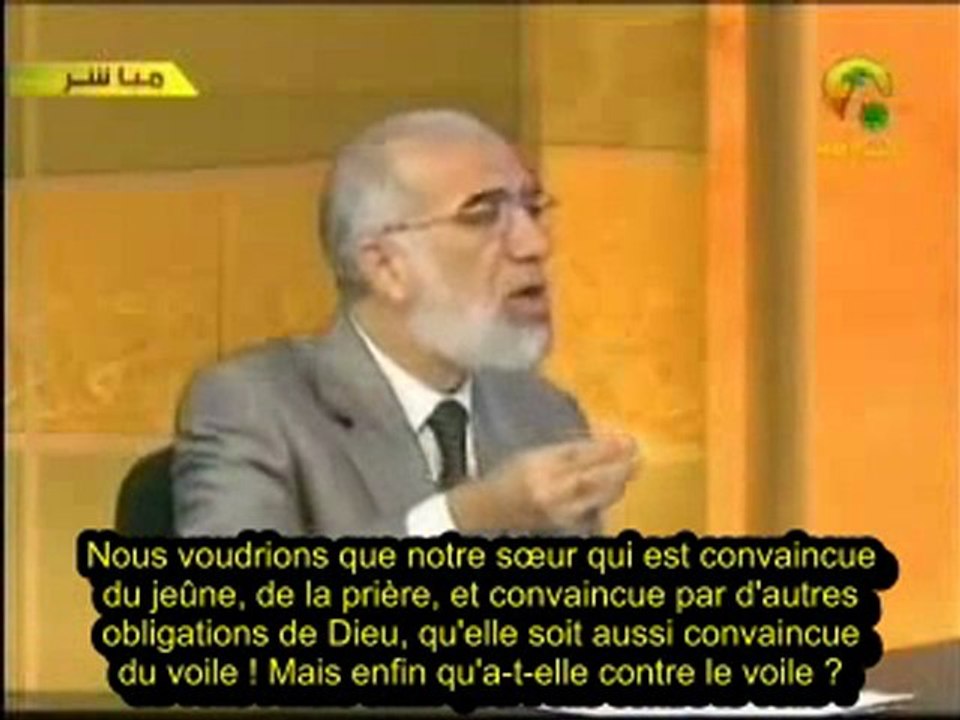 MAIS QU'AS-TU CONTRE LE VOILE MA SŒUR